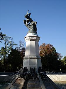Fountain in Retiro Park