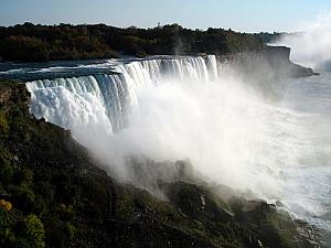 The best view of the American Falls from New York.