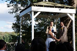 Greg and Virginia's wedding -- congratulations!